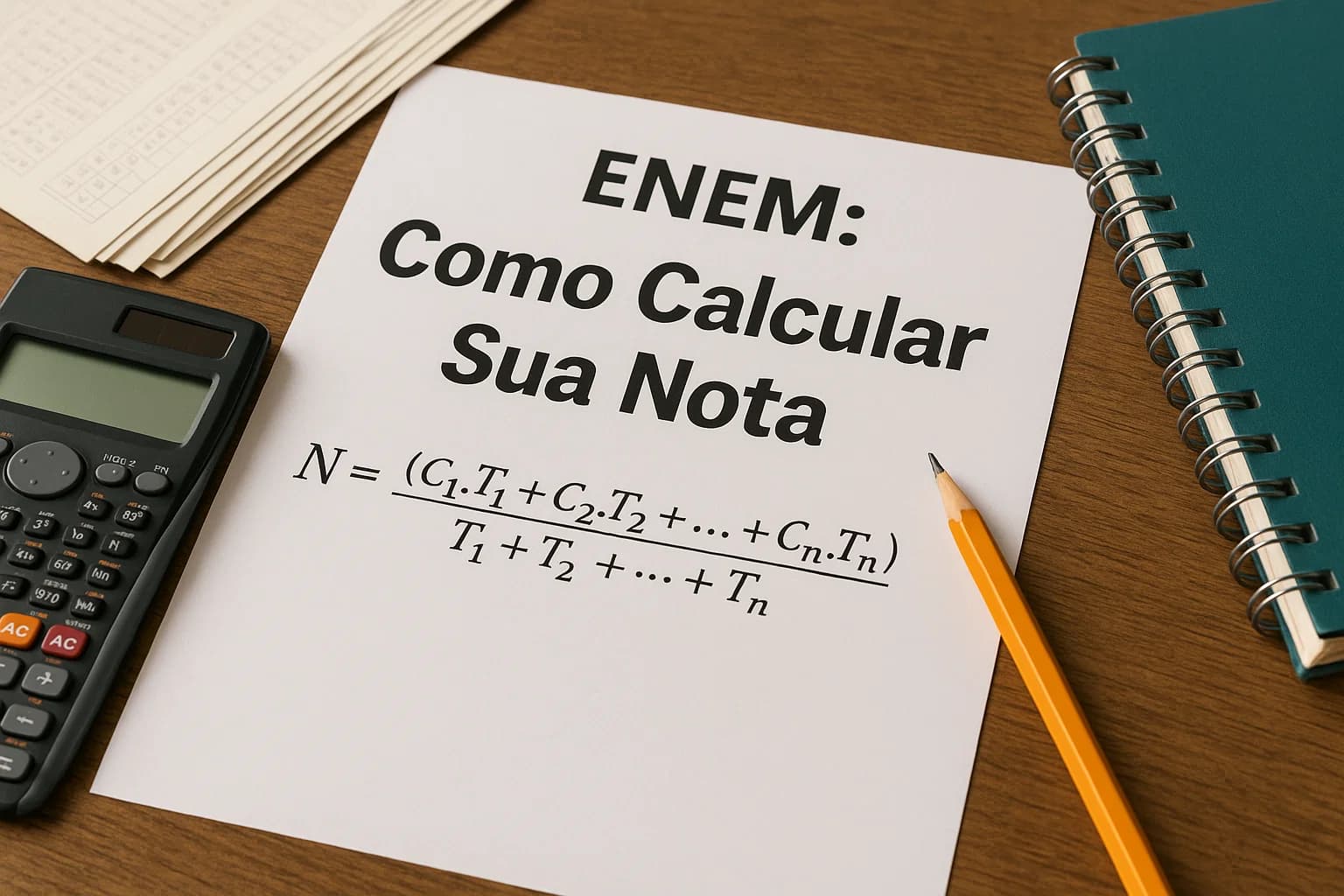 ENEM: Como Calcular Sua Nota.