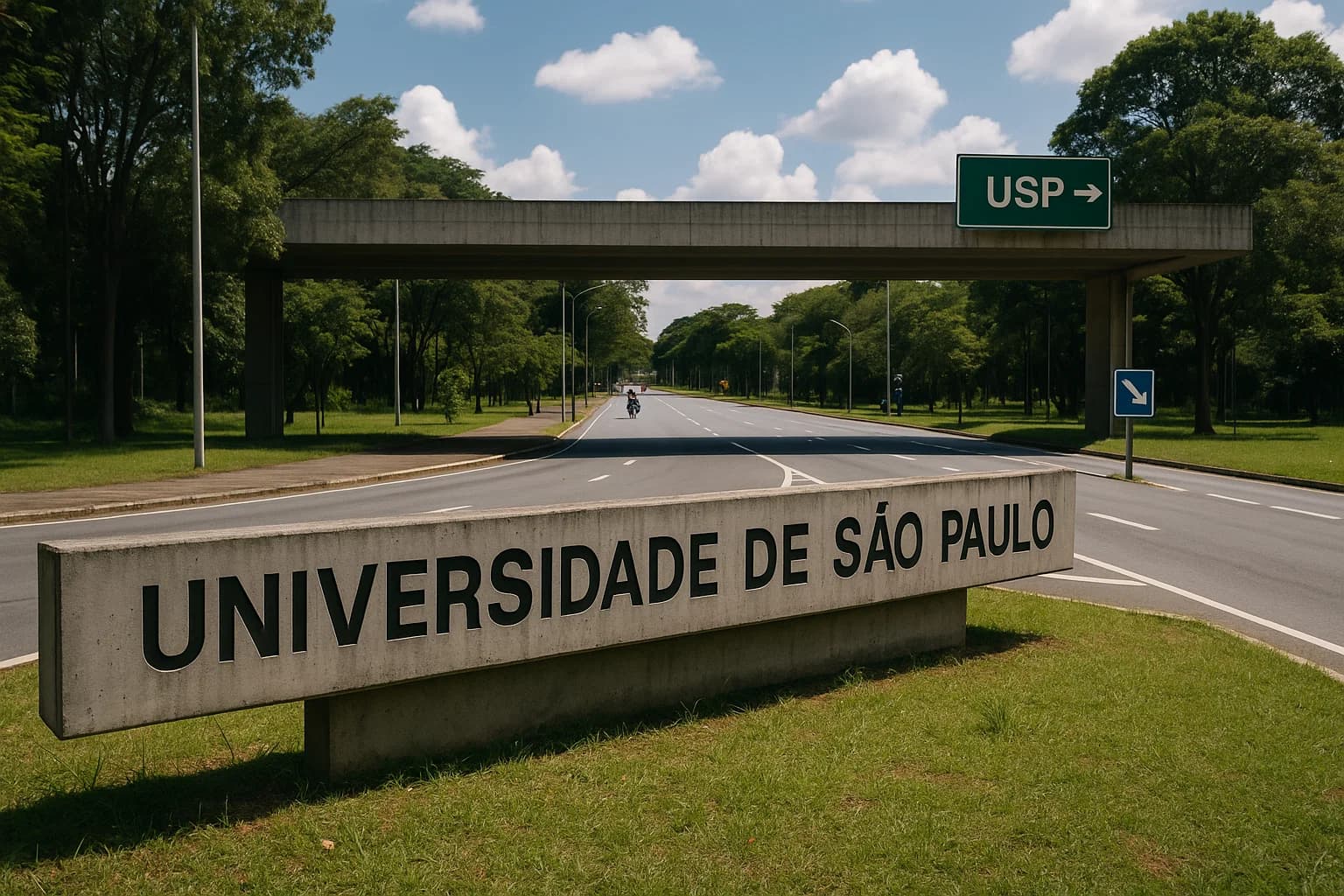 Guia para chegar à Universidade de São Paulo (USP)