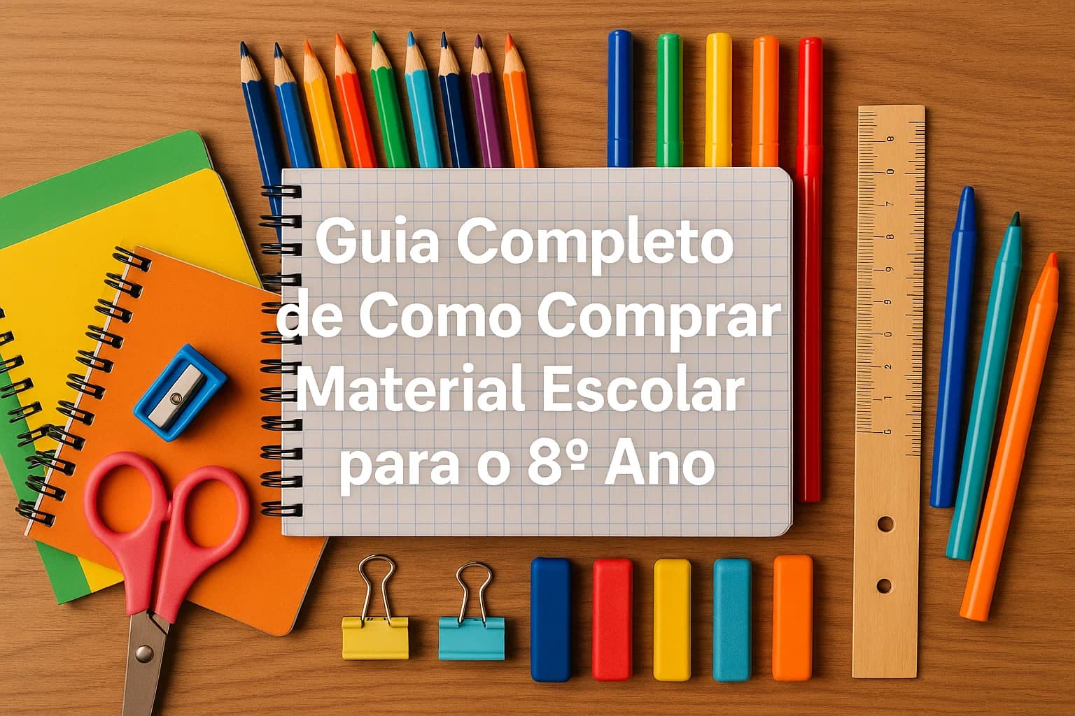 Lista de materiais do 8º ano