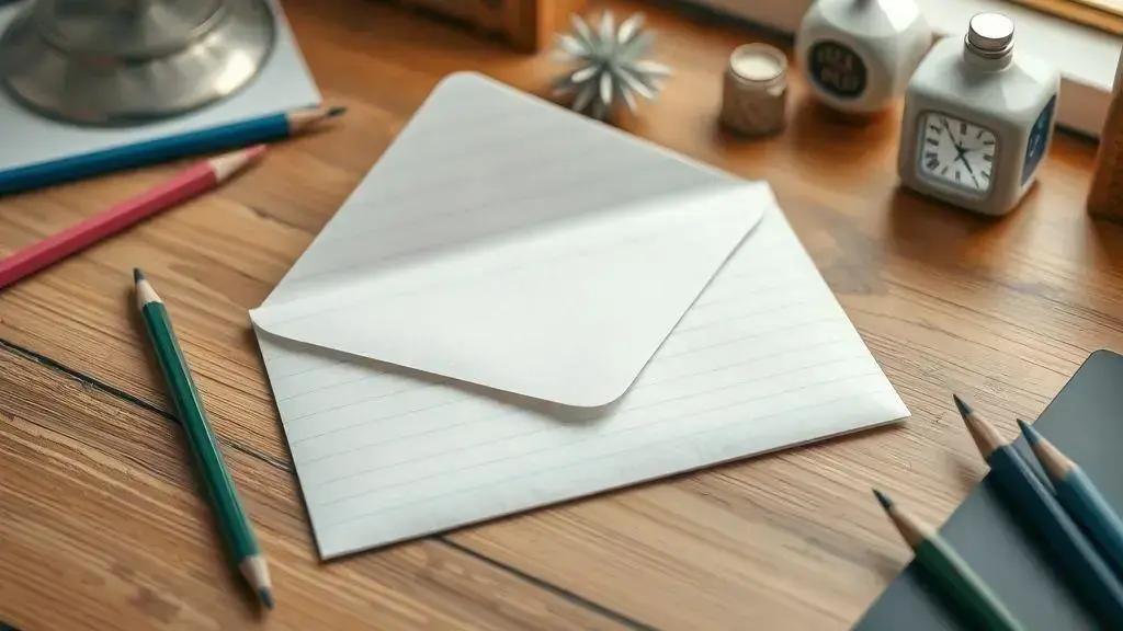 Aprenda a como fazer envelope com folha de caderno​