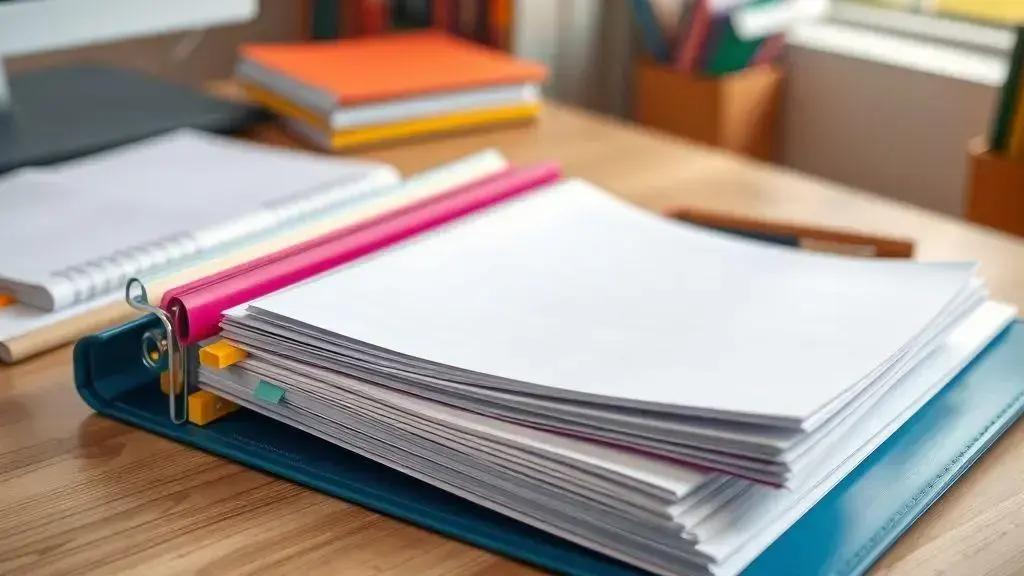 Como organizar fichário? Ideias práticas