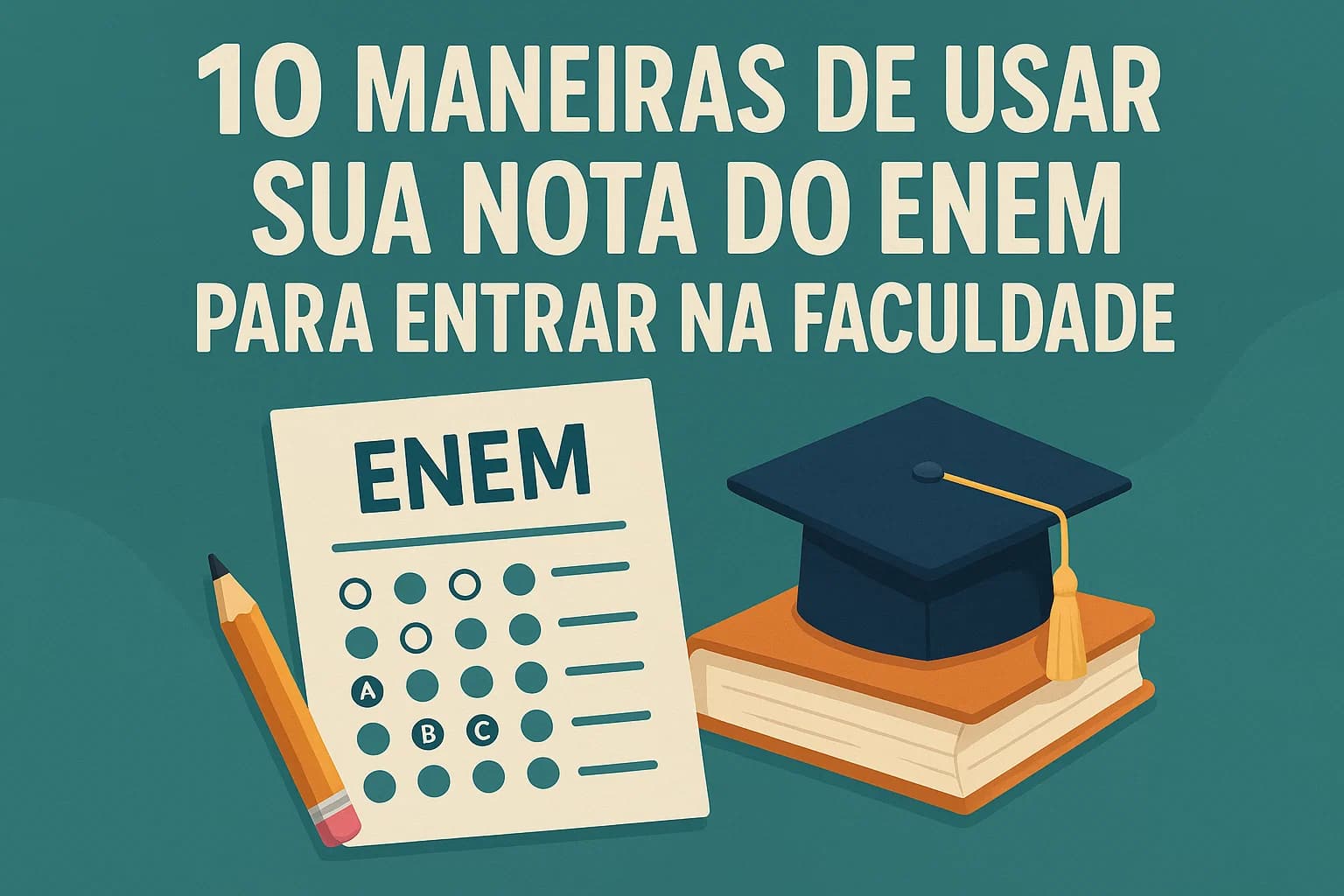 10 maneiras de usar sua nota do ENEM para entrar na faculdade