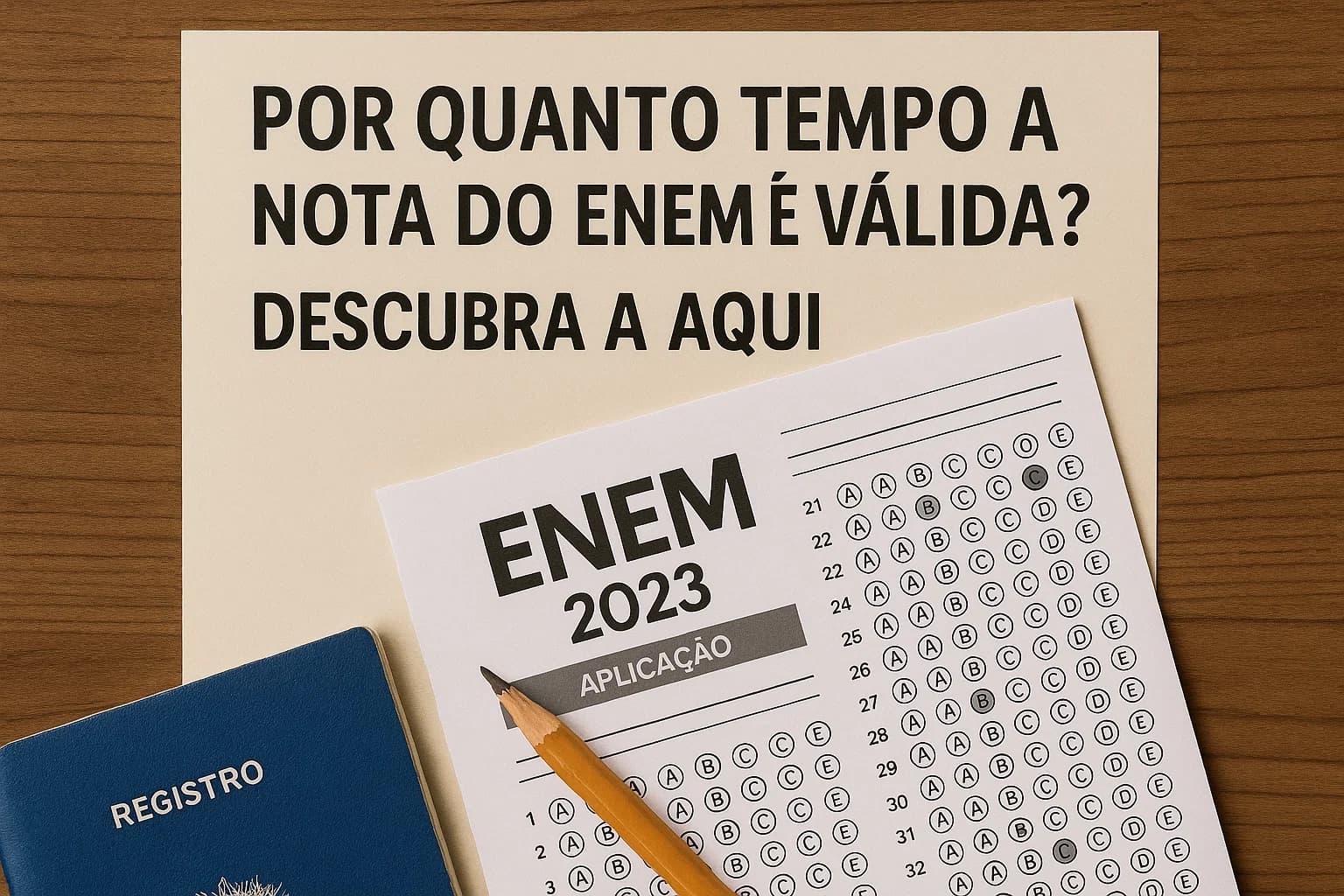 Por quanto tempo a nota do ENEM é válida?