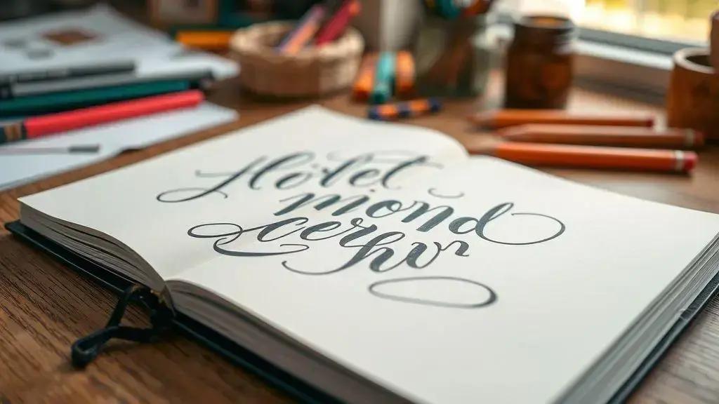 Como fazer lettering​: técnicas simples para começar do zero